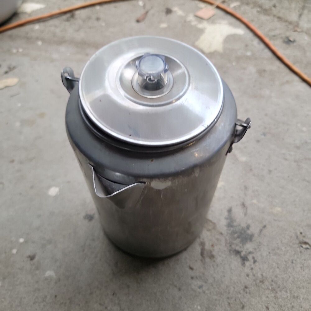 Vintage Texsport #13180 Aluminum Percolator Coffee Pot 9 Cup